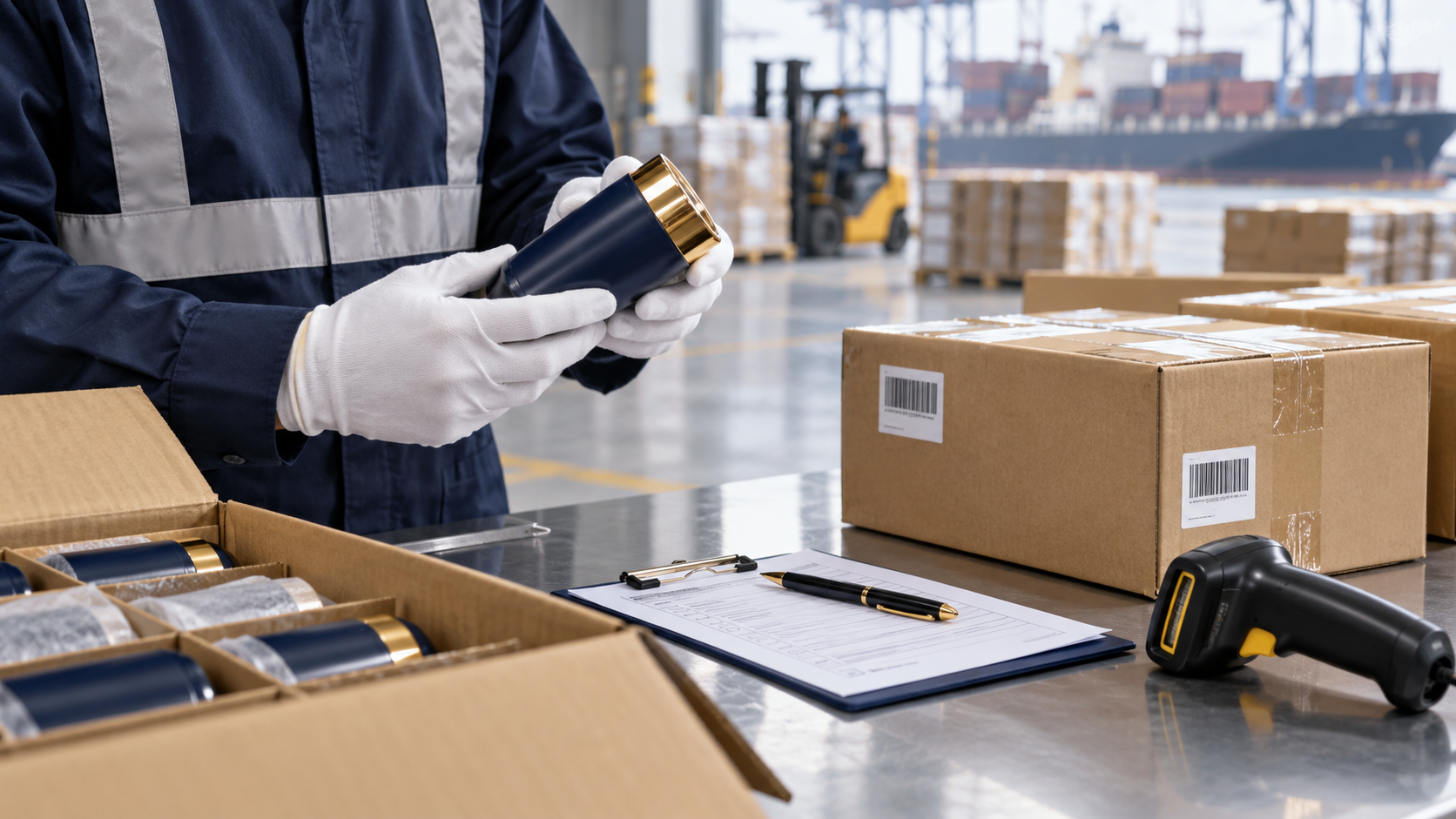Professional quality-control inspection of export products and cartons